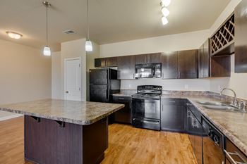 Espresso cabinets